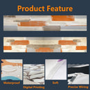 Decoration Abstract Paint Art Table Runner Table Dresser Runner Burlap Linen