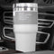 Stainless Coffee Mug Water Tea Cup Insulated Car Drinkware (600ml White) Newly