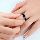 Stainless Steel Temperature Measurement Ring Mood Rings Thermometer Display