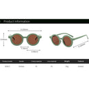 Summer Kids Girl Boy Sunglasses Children Round Sun Glasses UV400 (Green) Newly