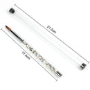 Painting Pen For Acrylic Powder Nail Art Brush 100% Nylon Acrylic Nail Brush