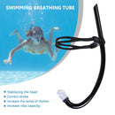 Comfortable Snorkel Training Breathing Tube Hose Underwater Diving Air Tubes