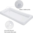 Picnic Drink Float Food Fruit Containers Inflatable Ice Bucket Floating Tray