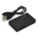 All in One Memory Card Reader USB External Cardreader SD SDHC Mini Micro M2
