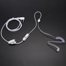 High Quali Headphones Mic 2.5mm Stereo-2Pin Acoustic Pipe PTT MIC Headphones Oh