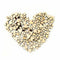 DIY 4 Sizes Crafts Accessories Wedding Decor Wooden Love Heart Table Scatter
