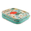 Handmade Weave Sewing Tools Storage Bag Floral DIY Crochet Bags (Green) Newly