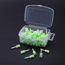 100pcs/box Disposable Dental Polishing Cup Tooth Polish Brush Polisher Cup