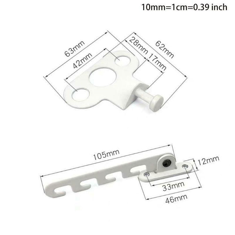 Windows Position Stopper Window Limiter Latch Casement Wind Brace Sash Lock