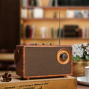 Retro Radio Speakers Small Speaker Creative Fm Radio for Outdoor Travel Cam
