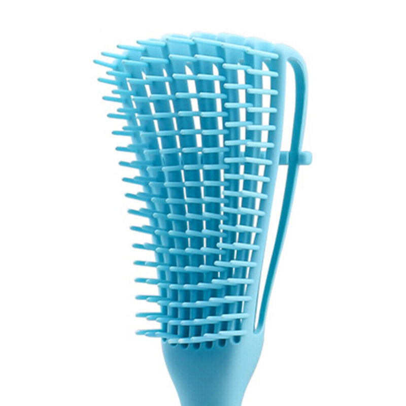 Detangling Hair Brush Massage Wet Comb Detangler Hairbrush (Sky Blue) Newly