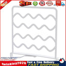 Creative Wardrobe Cabinet Partition Desktop Divider Storage Shelf (White) Newly