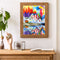 Hot Air Balloons Oil Paint By Numbers DIY Handpainted on Canvas Wall Picture Kit