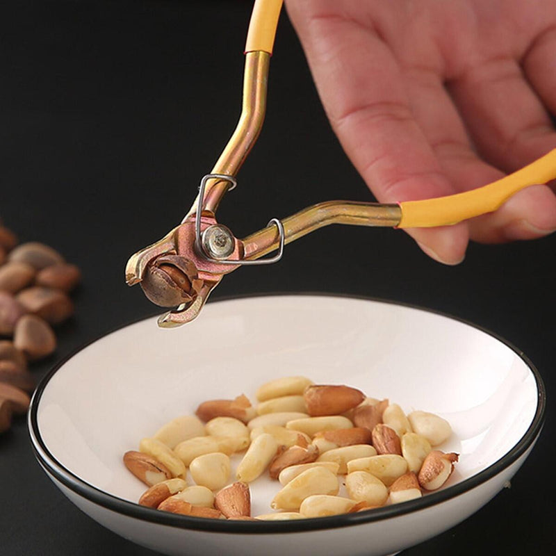 Pine Nuts Clip Sturdy Clip Sheller Iron Multifunctional Tool for Nuts Nut Clip#