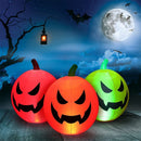 Simulation Inflatables Pumpkin For Holiday Party Yard Garden LED Lights RGB