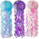 Under the Sea Party Mermaid Theme Jellyfish Paper Lantern Hanging Paper Lantern