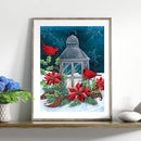 Diamond Painting 5D DIY Lantern Full Round Drill Rhinestone Mosaic Picture Kits