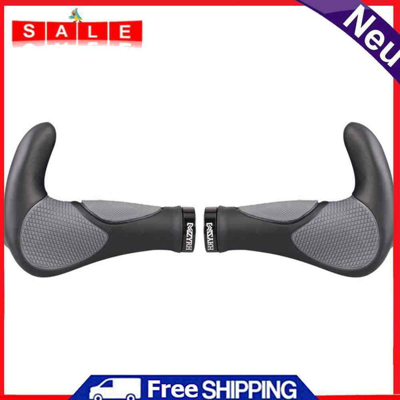 2pcs Bicycle Grips TPR Rubber Integrated MTB Cycling Hand Rest Handleable Sheath
