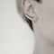 Women Minimalist Party Club Geometry Simple U Earrings Copper Line Ear Stud