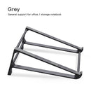 P5 Laptop Holder Stand Aluminum Alloy Notebook PC Riser Support (Grey) Newly