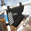 Bike Bicycle Bag Front Tube Frame Handlebar Cycling Triangle Pouch (Black) Newly