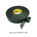 Strong Adhesive Double Side Mobile Phone Car Fixing Tapes (0.5mmx20mmx10m) Newly
