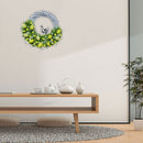 Easter Rabbit Wreath Door Acrylic Bunny Garland Home Decoration (C)