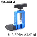 RISK Bicycle Hydraulic Disc Brake Oil Needle Install Driver Hose Cutter Newly