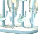 Milk Bottle Drain Rack Bottle Drying Stand Infant Jar Washing Drying (Blue)