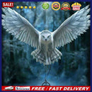 5D DIY Diamond Painting Kits Full Round Drill White Owl Mosaic Picture Wall