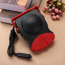 12V Car Vehicle Windshield Demister Defroster Heating Cooling Fan (Red)-177882.0