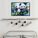 5D DIY Full Round Drill Diamond Painting Butterfly Panda Cross Stitch Set C
