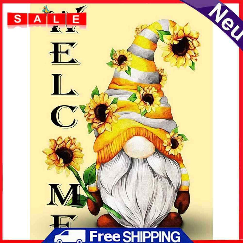 5D Full Round Drill Drawing Picture Goblin Diamond Painting Living Room Ornament