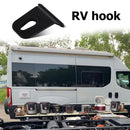 5pcs Caravan Clothes Hook Awning Hanger Holder Car Accessories Black for Ca