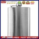 Stainless Steel Fishing Wine Bottle Water Pot Kettle Jug Hip Flask(3.5 oz)