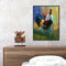Rooster Oil Paint By Numbers Kits Canvas Drawing DIY Animal Picture Home Decor