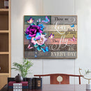 5D Diamond Painting DIY Flower Letter Full Round Drill Mosaic Art Picture Wall