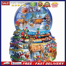 5D DIY Canvas Part Drill Christmas Crystal Ball Diamond Painting Rhinestone