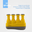 Guitar Hand Finger Exerciser Grip Power Trainer (Kids Yellow Gray 3 lbs)