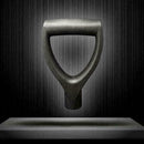 Black Plastic Shovel Replacement D-Grip Spade BEST Handle Top Garden Sale W6R7