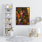 Poker Face Paint By Numbers Kit DIY Frameless Picture On Canvas Art Craft Newly
