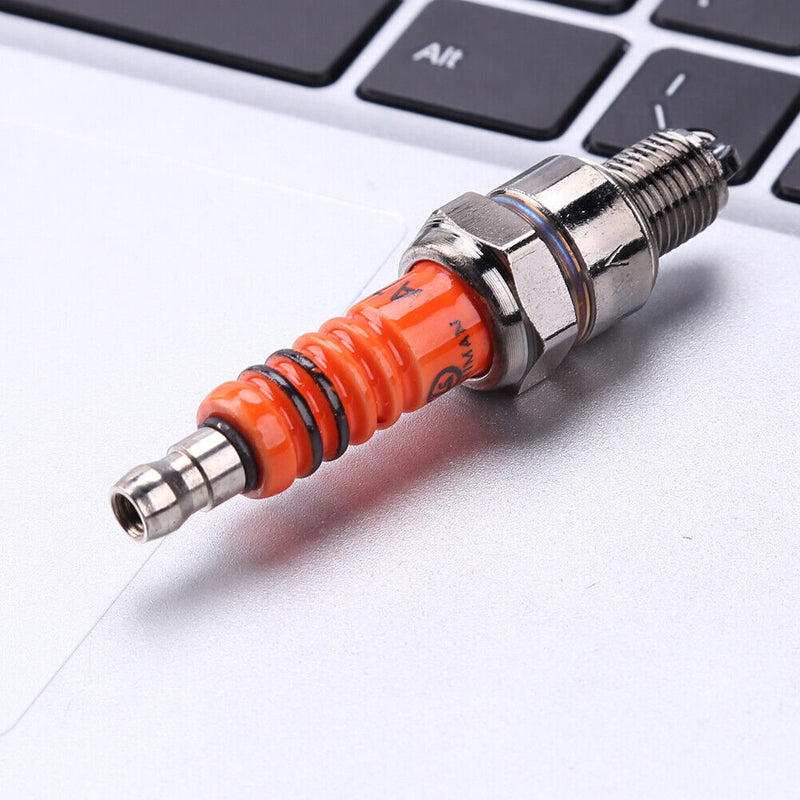 High Performance 3-Electrode Motorcycle Spark Plug A7TC for 50cc-150cc ATV Newly