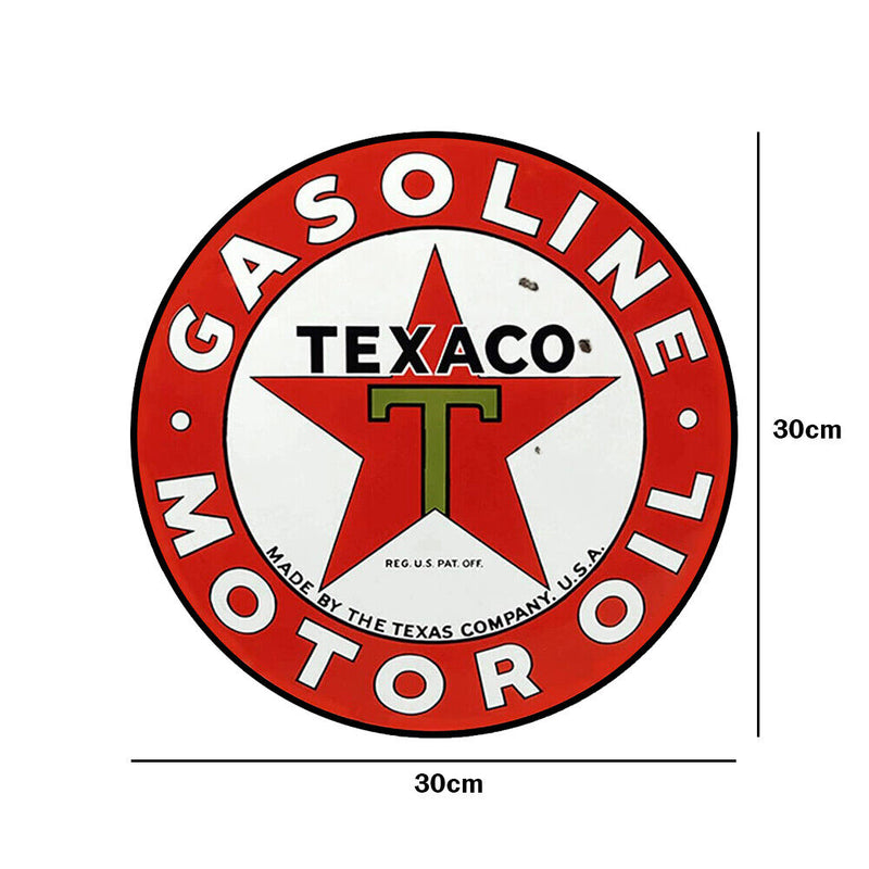 Round Metal Tin Sign Plaque Wall Letters Posters Iron Painting for Bar (3) Newly