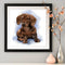 5D DIY Full Drill Diamond Painting Logy Dog Embroidery Needlework Wall Decor