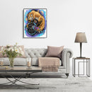DIY Wolf Dreamcatcher Digital Painting By Numbers Canvas Oil Mural Wall Arts Kit