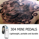 Mini Foot Pedal Switch Tattoo Power Supply Machine Footswitch+ Clip Cord