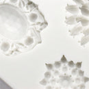 Cake Decorating Turn Sugar 5 Cavity European Gem Silicone Mold Chocolate Mould
