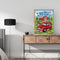 Canvas Painted Oil Paint By Numbers Red Car DIY Wall Art Modern Bedroom Decor