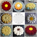 DIY Sunflower Crystal Drop Glue Mirror Mold Handmade Chocolate Making Mould Tool