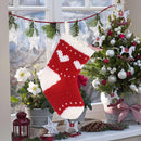 Christmas Knitting Stockings Acrylic Hanging Gifts Christmas Tree Bag (02) Newly
